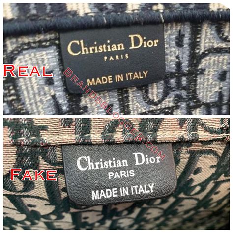 how to tell a fake dior tote bag|dior bag authenticity check.